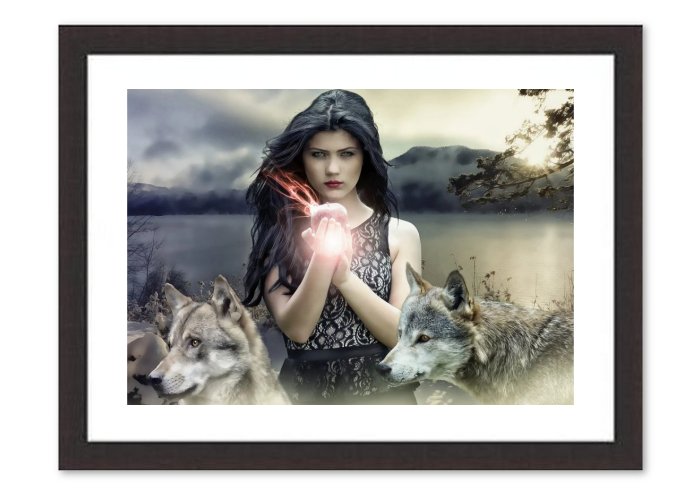 Gothic Fantasy Dark Female Witch Fantasy Girl 